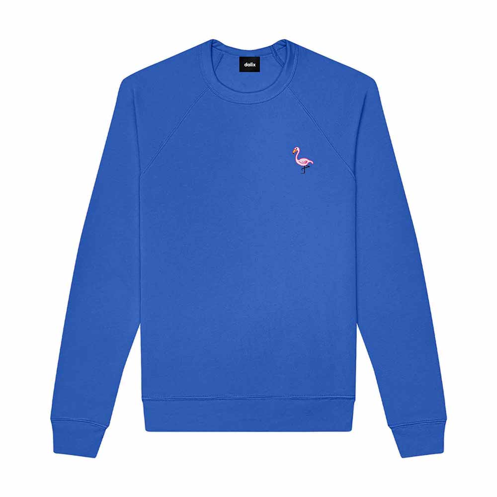 Dalix Flamingo Midweight Fleece Raglan Sweatshirt