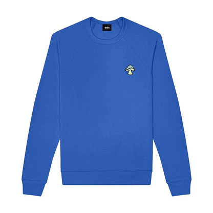 Dalix Mushroom Midweight Fleece Crewneck Sweatshirt (Glow in the Dark)