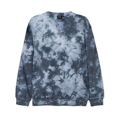 Dalix UFO Midweight Fleece Tie Dye Crewneck Sweatshirt